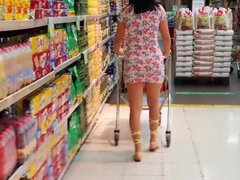 Martina Smith Squirts Hard in Public Mall - Amateur Teen Outdoor Fun