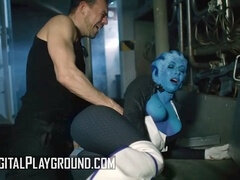 Grosser schwanz, Handjob