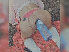 Anal, Cul, Beauté, Gode, Pénétrer avec le poing, Insertion, Masturbation, De plein air