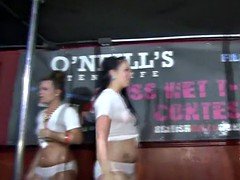 Amateur, Rondelette, Fête, Douche, Adolescente