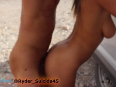 Leie, Grosser arsch, Grosse titten, Vollbusig, Milf, Im freien, Muschi, Flotter dreier