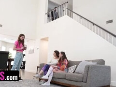 18 jaar, Enthousiasteling, Pijpbeurt, Sperma shot, Daddy, Groep, Handbeurt, Hardcore