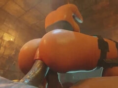 Culo grande, Tetas grandes, Negro, Mamada, Polla, Estilo perrito, Masturbación, Maduro