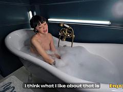Blonde Catherine Knight and Brunette Sata Jones 69 with Electro Hitachi Toys