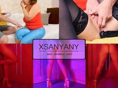 18 jaar, Enthousiasteling, Sperma, Europees, Gapende, Moeder die ik wil neuken, Kut duiken, Kousen