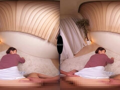 Glamour asian temptress hot VR scene