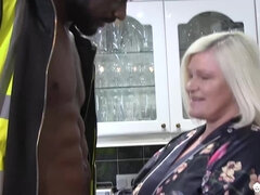 ぽっちゃり, ブロンド, イギリス人, ぽちゃ, 淫乱熟女, 変態趣向, オマンコ, オッパイの