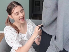 Beauté, Grosse bite, Sucer une bite, Hard, Actrice du porno, Chatte, Étudiant, Adolescente