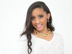 デカ尻, フェラチオ, 茶髪の, バック, 黒人, 自然山雀, ティーン, オッパイの