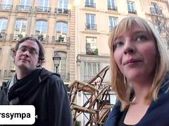 素人, アナル, デカ尻, デカパイ, ブロンド, 彼氏, フランス人, オッパイの