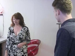 Blonde, Sucer une bite, Mamie, Hard, Mature, Seins naturels, Chatte, Plan cul à trois