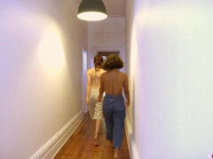 18, 素人, 茶髪の, レズビアン, オナニー, 小柄, ティーン, オッパイの