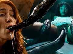 Grote kont, Dubbele penetratie, Fetisj, Hardcore, Hd, Ruw, Plagen, Tieten likken