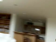 Grote lul, Pijpbeurt, Bruinharig, Diep in de keel, Hd, Monster, Natuurlijke tieten, Tieten likken