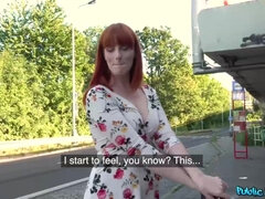 Amerikaans, Mooi, Pijpbeurt, Diep in de keel, Hardcore, Geld, Roodharige vrouw, Tieten likken