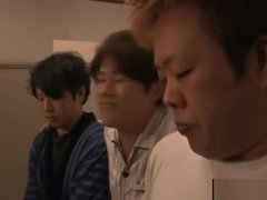 Asiatisch, Gruppe, Japanische massage, Höschen