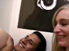 Pussy is stuffed by dick