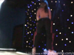 大学生, 露出狂, 彼女, 裸, アウトドア, 公共, 生徒, ティーン