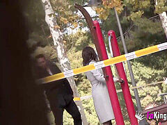 Culo grande, Mamada, Morena, Europeo, Maduro, Al aire libre, Realidad, Español