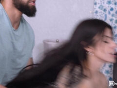 Latina Siren Surrenders to Wild Interracial Hotel Ecstasy