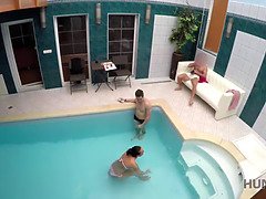 18 ans, Sucer une bite, Brunette brune, Couple, Tchèque, Pov, Fils, Adolescente