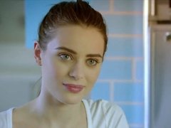 Arsch, Arschlecken, Braunhaarige, Paar, Hd, Lingerie, Pornostars, Strümpfe