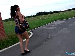 18, アジア人, イギリス人, 茶髪の, インド人, ハメ撮り, 公共, 現実