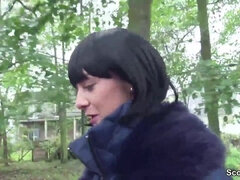 Amateur, Sucer une bite, Allemand, Hard, Petite femme, Pov