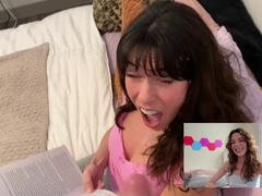 За кадром, Парочка, Семяизвержение, Сперма на лице