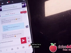 Жопа, Большие сиськи, Блондинки, Минет, Немки, На природе, От первого лица, На публике