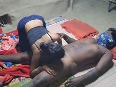 Desi village sex: hot face fucking between old man and young Indian girl