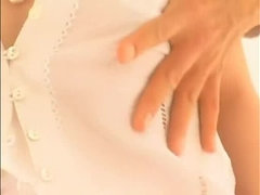 Attractive small titted Japanese maried woman