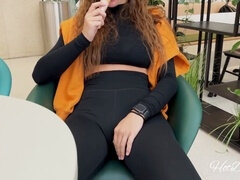 Perfect pussy, fitness models fuck, real public sex