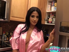 18 jahre, Grosser arsch, Grosser schwanz, Grosse titten, Blasen, Latina, Rau, Taboo