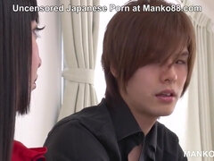 Aziatisch, Bruinharig, Rondborstig, Fetisj, Harig, Hd, Japaans, Tieten likken