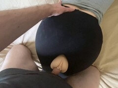 Grosse bite, Éjaculation interne, Tir de sperme, Pieds, Spandex, Adolescente, Jouets