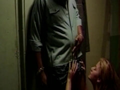 デカパイ, ブロンド, フェラチオ, イく瞬間, 異人種間, オッパイの, ヴィンテージ