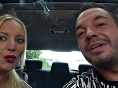 Grote lul, Blond, Sperma, Buiten, Openbaar, Mager, Zuigen, Tieten likken