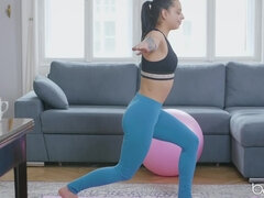 Язык в попке, Черные, Брюнетки, Лизание, Натуральные сиськи, Бритые, Тату, Сиськи