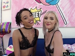 Anal, Ass, Big ass, Blowjob, Doggystyle, Interracial, Lingerie, Teen