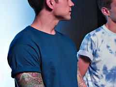 Anal, Lamer culo, Mamada, Novio, Gay, Pajear, Flaco, Tatuaje