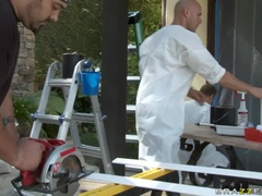 Américain, Queue, En levrette, Hd, Léchez, Pov, Tatouage, Nénés