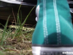 Amateur, Corridas, Garganta profunda, Masturbación, Bragas, Público, Gritar, Puta