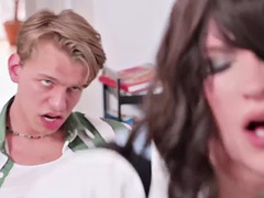 Amateur, Anal, Blowjob, Crossdresser, Fetish, Gay, Skinny, Upskirt