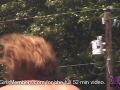 Amateur, Tetas grandes, Tetona, Fetiche, Desnudo, Al aire libre, Fiesta, Tetas