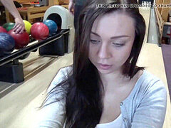 Shy, in bar, teen (18+) tube