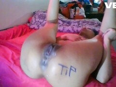 Grosse bite, Noire, Noir ébène, Pieds, Femelle, Orgasme, Chatte, Tatouage