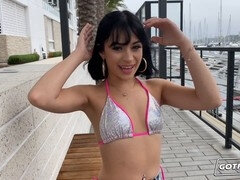 Cul à la bouche, Sucer une bite, Éjaculation interne, Petite femme, Lécher le sphincter, Nénés