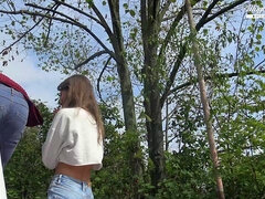 Achter de coulissen, Pijpbeurt, Sperma in mond, Hondjeshouding, Hd, Likken, Buiten, Kut duiken