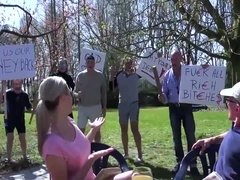 Amateur, Nana, Blonde, Tir de sperme, Partouze, Hard, Hd, Orgie